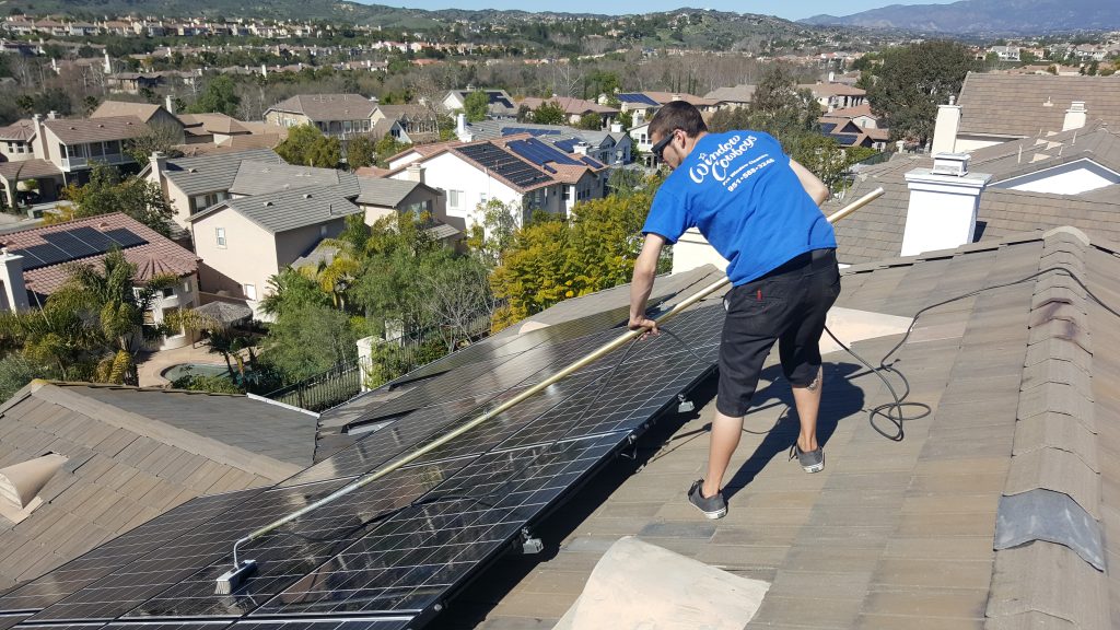 solar panel cleaning service near me