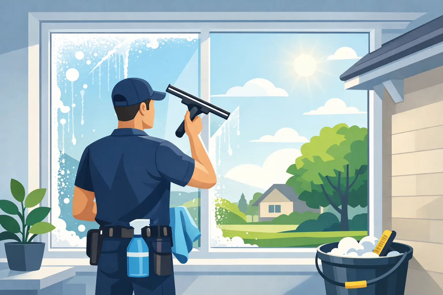 How to Clean Residential Windows Right