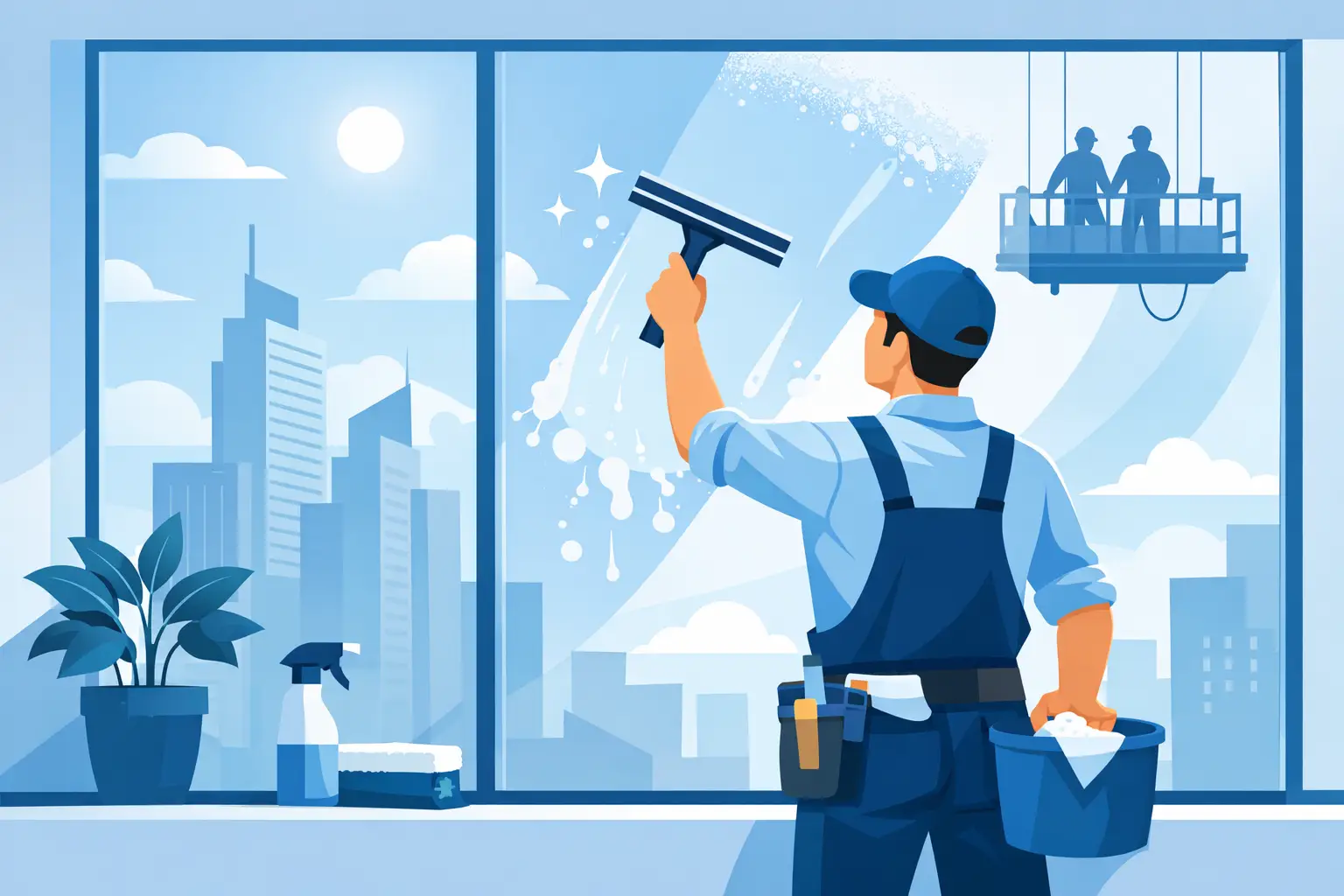 How to Do Professional Window Cleaning
