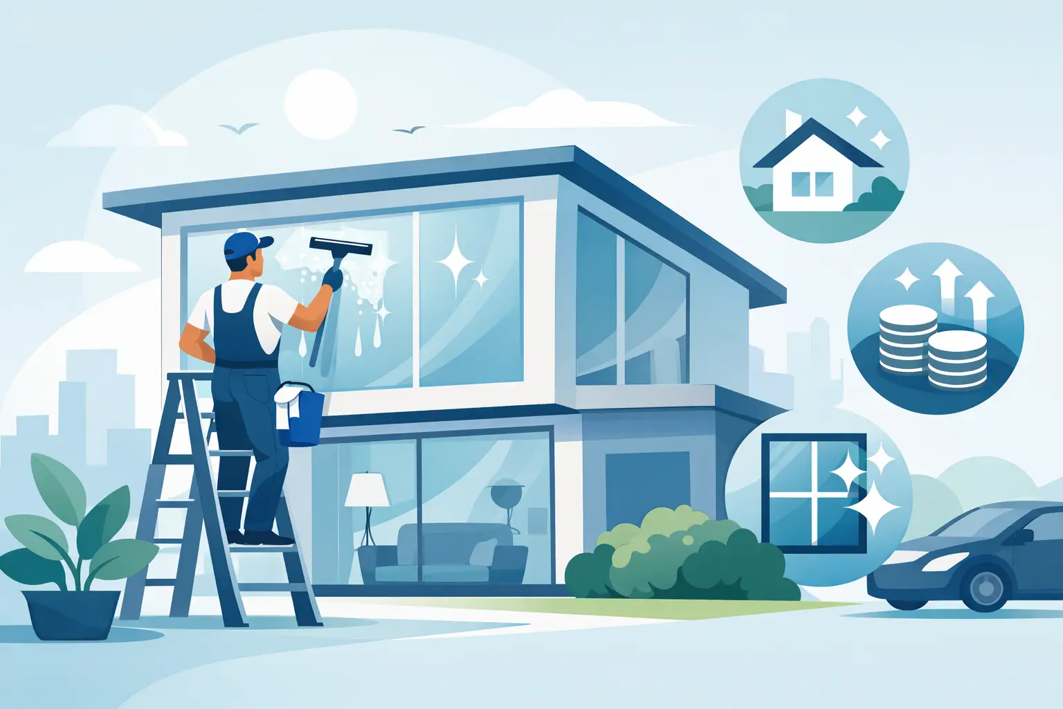 Why Residential Window Cleaning Services Pay Off