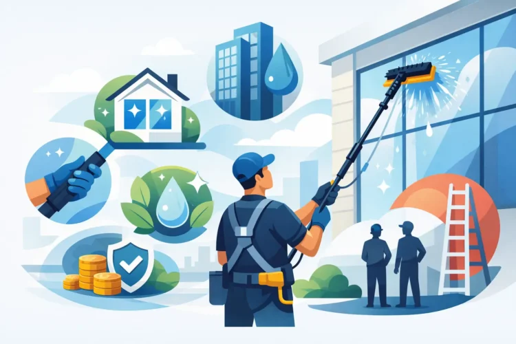 7 Water Fed Pole Cleaning Benefits