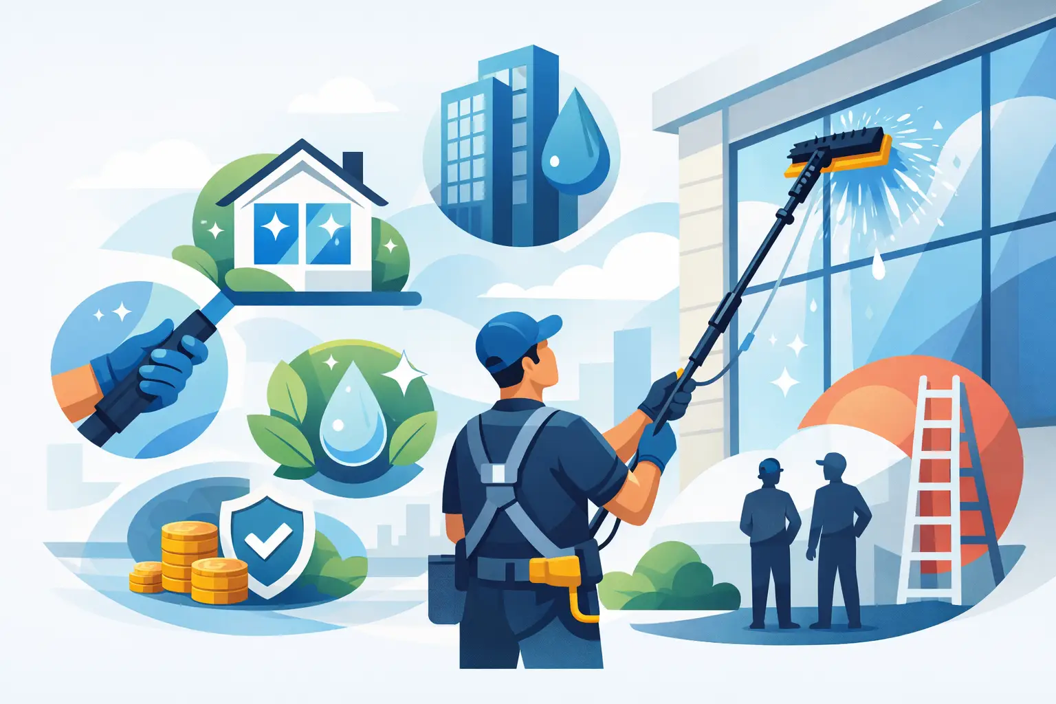 7 Water Fed Pole Cleaning Benefits