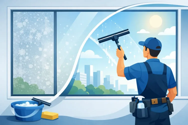 Can Window Cleaners Remove Hard Water Stains?