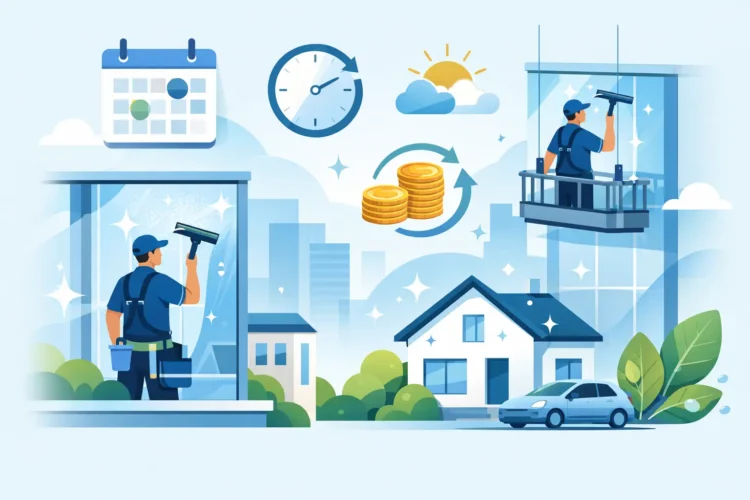 7 Benefits of Recurring Window Cleaning