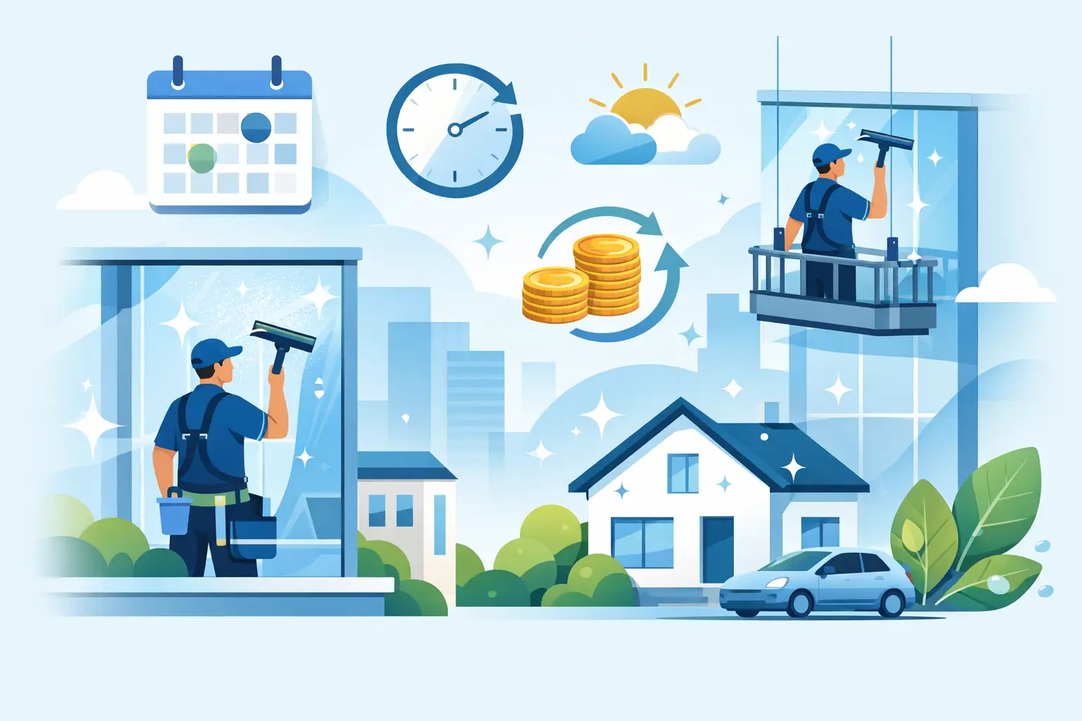 7 Benefits of Recurring Window Cleaning