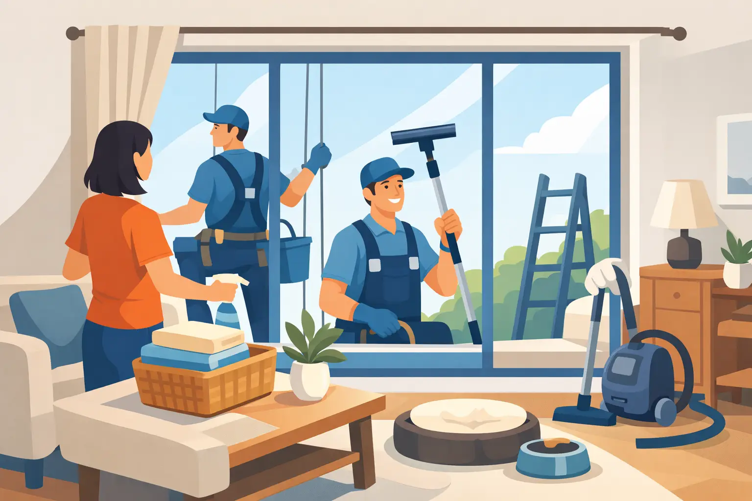 How to Prepare Home for Window Cleaners