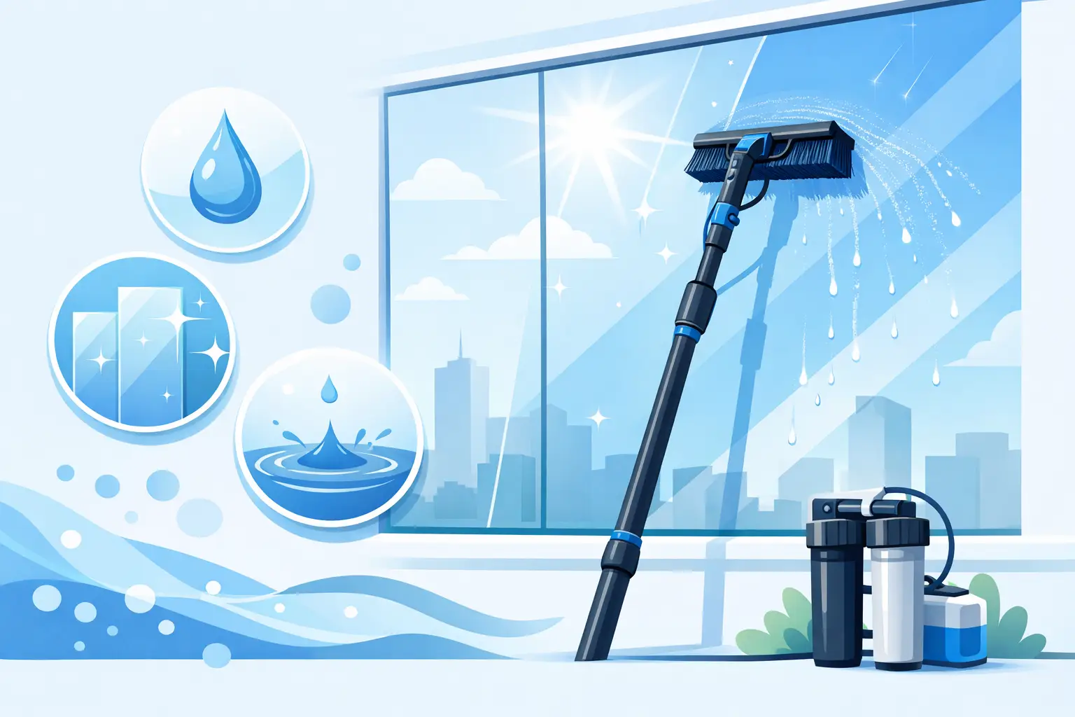 Pure Water Cleaning Guide for Spot-Free Glass