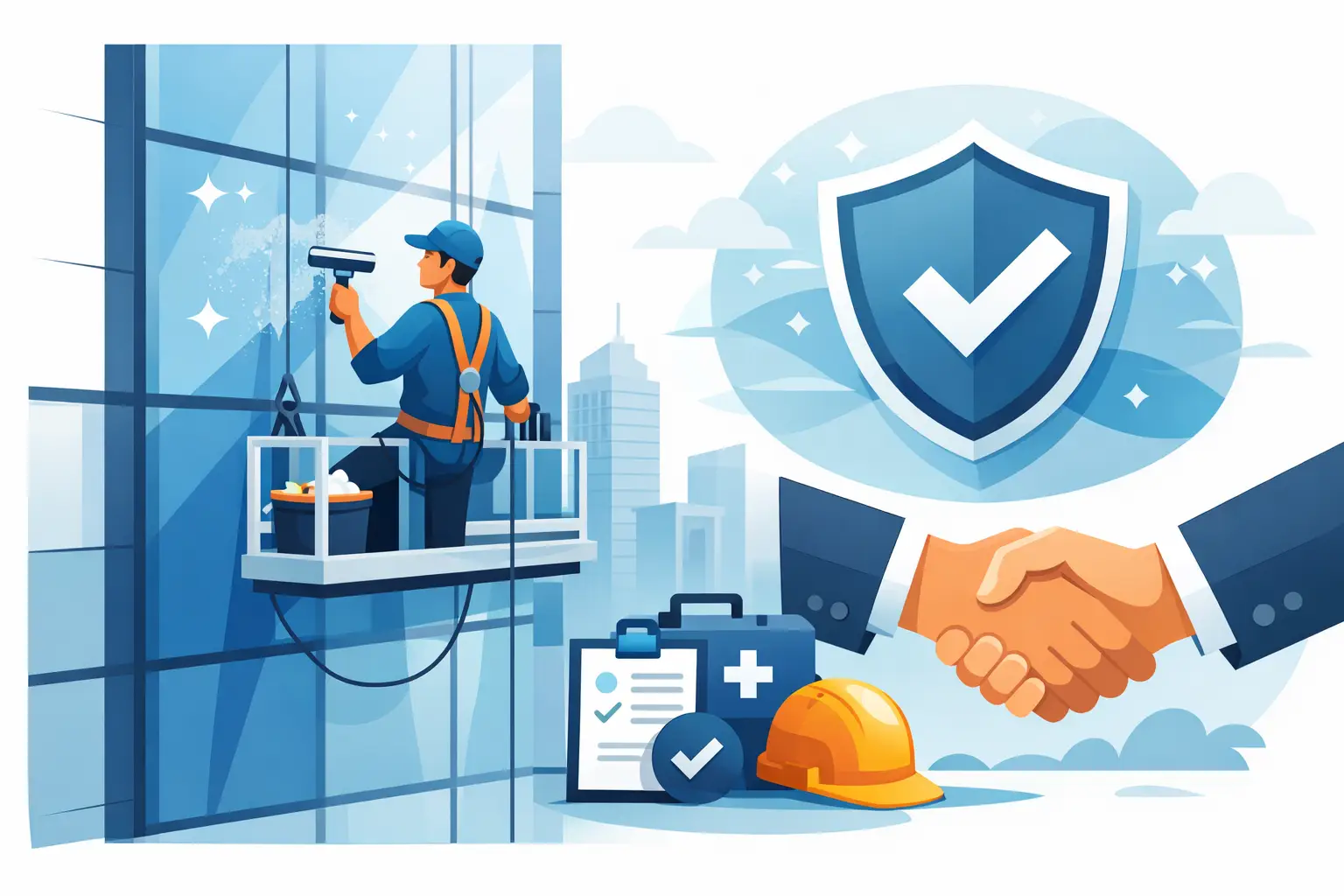 Why Hire an Insured Window Cleaning Company
