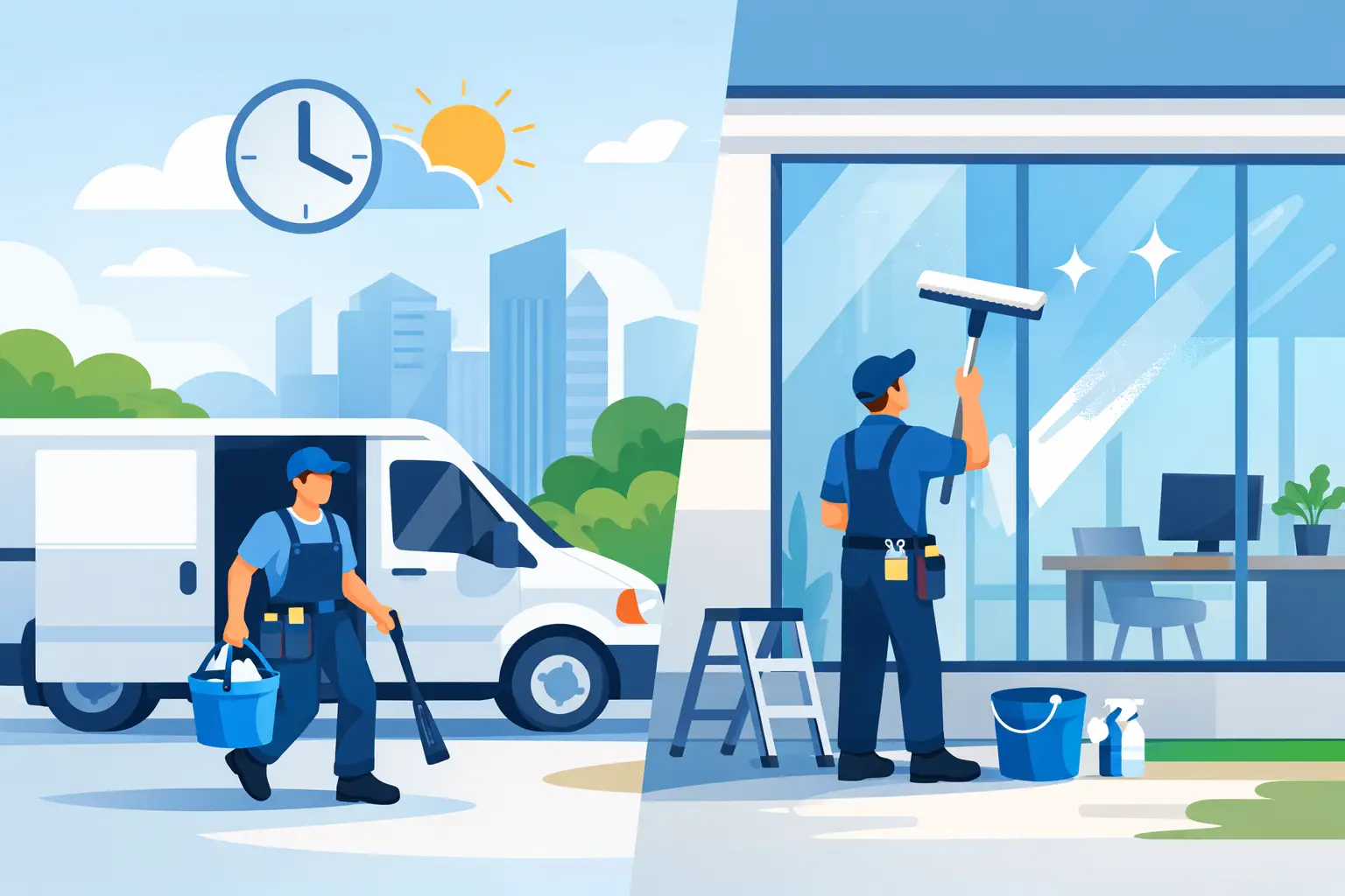 Same Week Window Cleaning Service That Shows Up