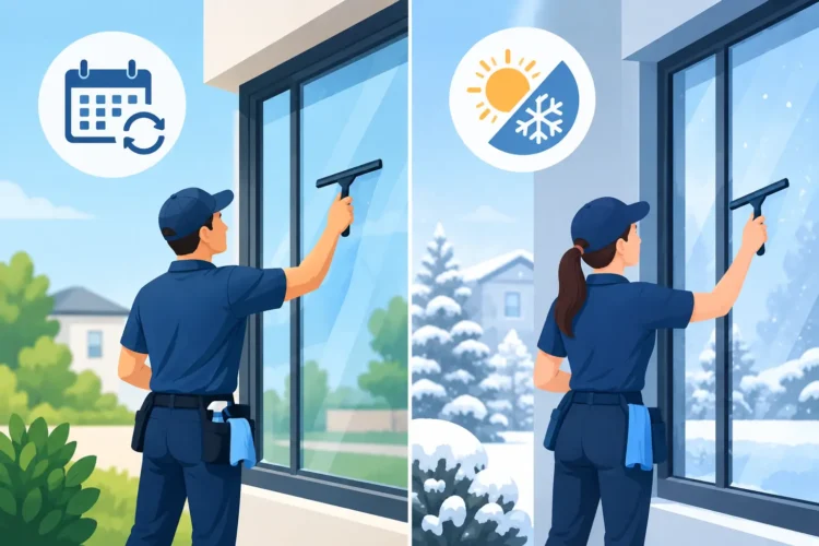 Recurring Versus Seasonal Window Cleaning