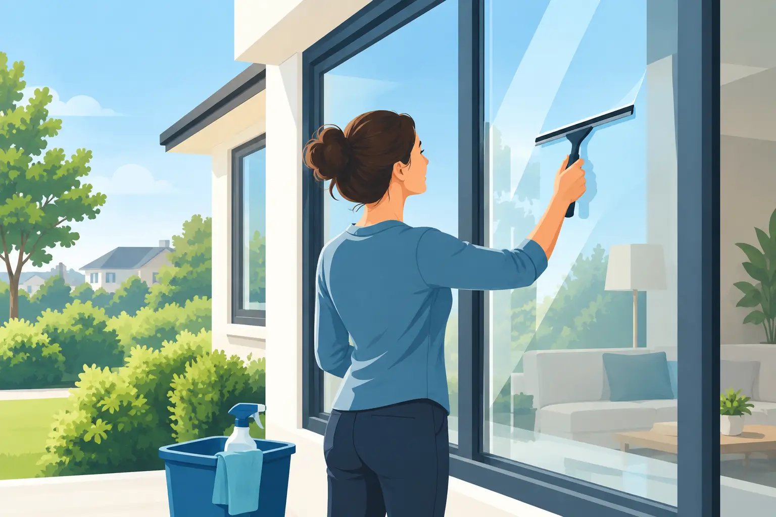 Window Cleaning for Busy Homeowners That Lasts