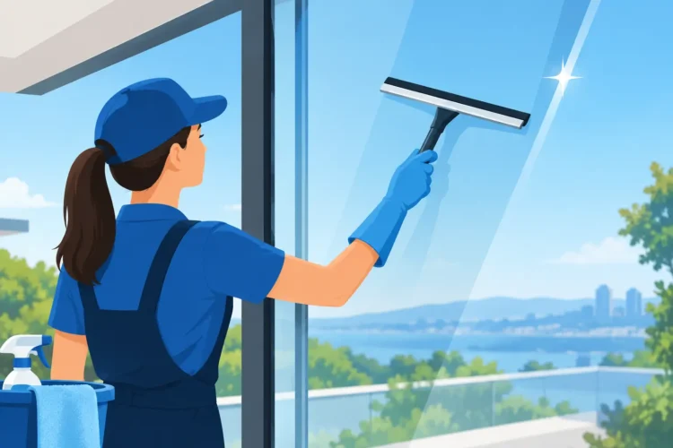 How to Wash Exterior Glass Without Streaks